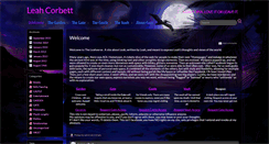 Desktop Screenshot of leahcorbett.com